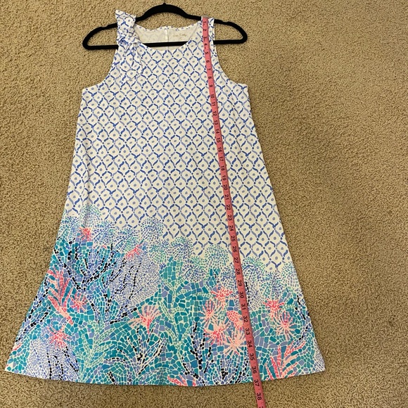 Lilly Pulitzer EUC A-Line Engineered Dress S 💙 - Picture 9 of 10